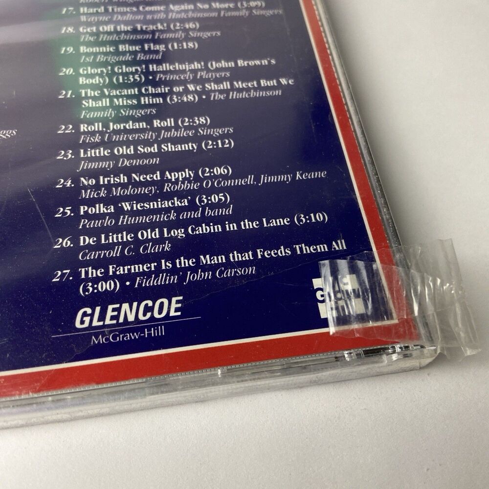 Glencoe American Music Cultural Traditions CD 1 - Picture 7 of 12